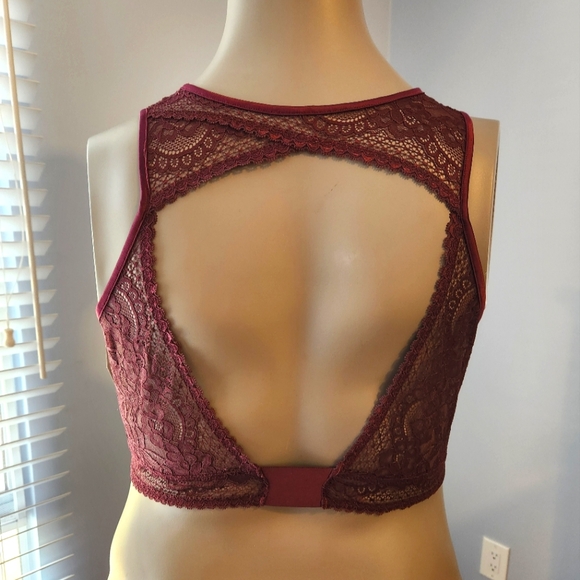 Mesh Insert Lace Bralette - Picture 6 of 6